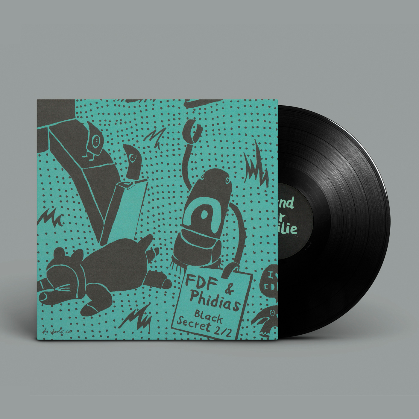 FDF & Phidias – Black Secret 2/2 (Back)